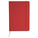 A5 Notizbuch aus Recyclingpapier , rot
