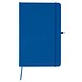 A5 Notizbuch mit linierten Seiten, blau