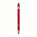 Metall-Touch-Kugelschreiber rot metallic