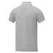 Amarago Polo mit abgesetztem Rand für Herren, heather grau, L
