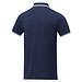 Amarago Polo mit abgesetztem Rand für Herren, navy, L