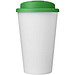 Americano® Eco 350 ml recycelter Becher mit auslaufsicherem Deckel, grün