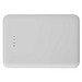 Asama 5000 mAh Typ-C Powerbank aus recyceltem Kunststoff, weiss