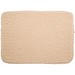 Bear 13 GRS-recycelte Sherpa Laptophülle 2 L, natur