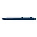 Beatriz Kugelschreiber aus recyceltem Messing, blaue Mine, blau