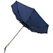Birgit 21'' faltbarer winddichter Regenschirm aus recyceltem PET, navy