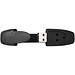 Bracelet USB-Stick, schwarz, 16GB