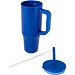 Brady 900 ml RCS-zertifizierter Isolierbecher mit Silikon Trinkhalm, royalblau