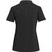 Calgary Poloshirt für Damen im Washed Look, 200 g/m2, schwarz, L