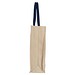 Canvas Shopper mit langen Henkeln, dunkelblau