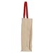 Canvas Shopper mit langen Henkeln, rot