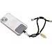 CarryLoop verstellbares Handy-Armband aus RCS rec. PET, schwarz