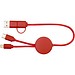 Citala 30 cm 5-in-1 Kabel aus recyceltem Kunststoff für Datenübertragung und 27W Schnellladung, Brick