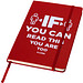 Classic Office Notizbuch, DIN A5, liniert, rot