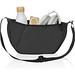 Crescent XL AWARE™ RPET Half-Moon Sling Tasche, schwarz