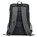 CrisMa Rucksack aus Kunstleder , schwarz