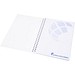 Desk-Mate® A5 Notizbuch mit Kunststoff Cover und Spiralbindung, weiß, 100 pages
