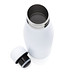 Einfarbige Vakuumisolierte Stainless Steel Flasche, weiß