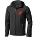 ELEVATE Herren Softshell Jacke Langley, anthrazit, L