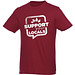 ELEVATE T-Shirt Heros, bordeaux, L