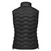 Epidote GRS isolierter Daunen-Bodywarmer für Damen aus recyceltem Material, schwarz, XS