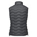 Epidote GRS isolierter Daunen-Bodywarmer für Damen aus recyceltem Material, storm grey, XXL