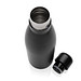 Eureka einwandige Wasserflasche aus RCS rec. Stainless-Steel, schwarz