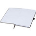 Fabianna Hardcover Notizbuch aus Crush-Papier, kaffeebraun