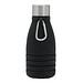 Faltbare Trinkflasche BIG GETS SMALL,schwarz