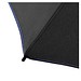 FARE® Automatik Taschenschirm Stylo, schwarz/euroblau