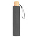 FARE® Mini-Taschenschirm ÖkoBrella, Holzgriff, grau