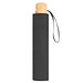 FARE® Mini-Taschenschirm ÖkoBrella, Holzgriff, schwarz