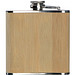 Flachmann mit Bambusummantelung, beige