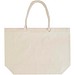 Florida 270 g/m² Strandtragetasche aus recyceltem GRS-Material, natur/natur