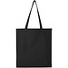 Florida 270 g/m² Tragetasche mit Seitenfalten 14L, schwarz