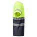 Funktionsshirt Tauri mit kurzen Ärmeln, L, bleigrau/fluor yellow