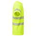 Funktionsshirt Tauri mit kurzen Ärmeln, L, fluor yellow