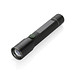Gear X Taschenlampe aus RCS recycelt. Aluminium mit USB-Akku, schwarz