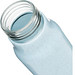 Glas-Trinkflasche ECO DRINK mit Ummantelung,blau