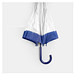 Glockenschirm HONEYMOON,blau, transparent