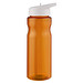 H2O Active® Eco Base 650 ml Sportflasche mit Ausgussdeckel, orange/ weiß