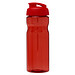 H2O Active® Eco Base 650 ml Sportflasche mit Klappdeckel, rot/ rot
