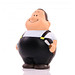 Herr Bert® Anti-Stress-Figuren Schrauber Bert, schwarz