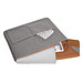 HALFAR Notebook-Hülle Life, grau/braun