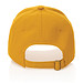 Impact 6 Panel Kappe aus 280gr rCotton mit AWARE Tracer, gelb