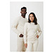 Iqoniq Denali ungefärbt. Rundhals-Sweater aus recycelter BW, natural raw, S