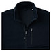 Iqoniq Diran Fleecejacke aus recyceltem Polyesterflor, schwarz, XXL