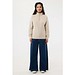 IQONIQ Elgon Quarter-Zip-Sweater aus rec. Baumwolle, desert, S