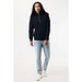 IQONIQ Elgon Quarter-Zip-Sweater aus rec. Baumwolle, schwarz, S