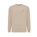Iqoniq Etosha Lightweight Sweater aus recycelter Baumwolle, desert, XXL